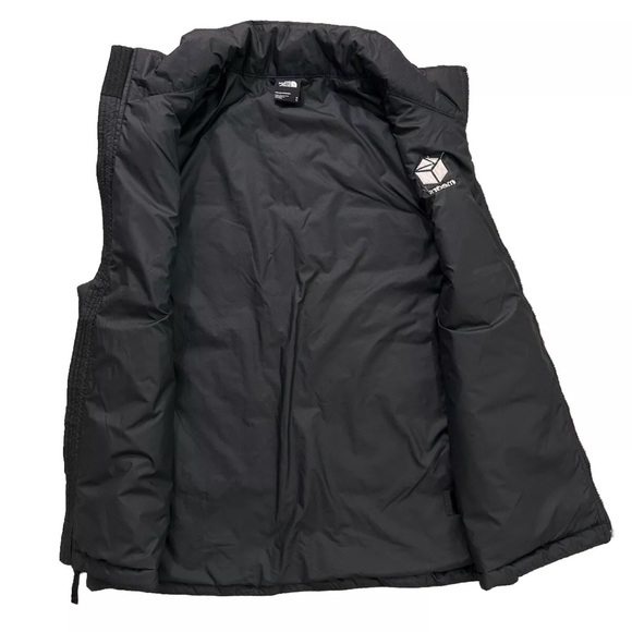 The North Face Men’s Black Insulated Puffer Vest Size Medium Zip Up Puffer Best - Picture 6 of 10